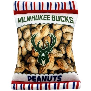 Milwaukee Bucks- Plush Peanut Bag Toy